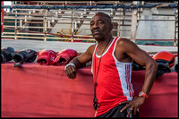 Coach Nardo Mestre Flores a member of the national Cuban boxing team for 9 years