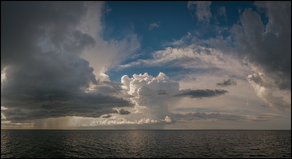 Storm over the Atlantic Florida Keys